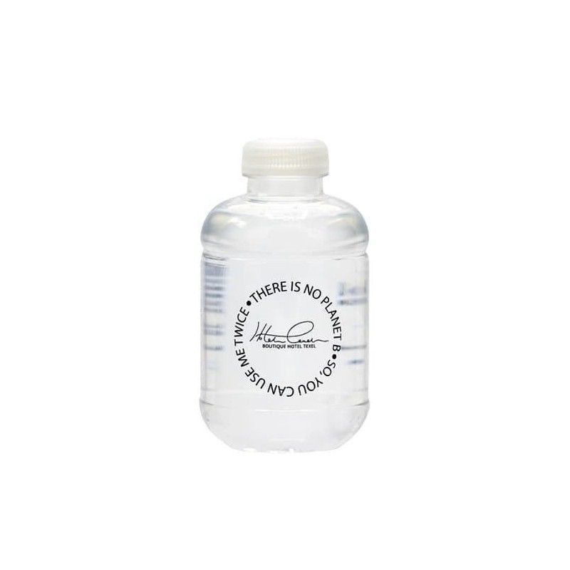 Botella Agua Barcelona rpet 25cl - Impresión 1 color - AGUA EVENTOS