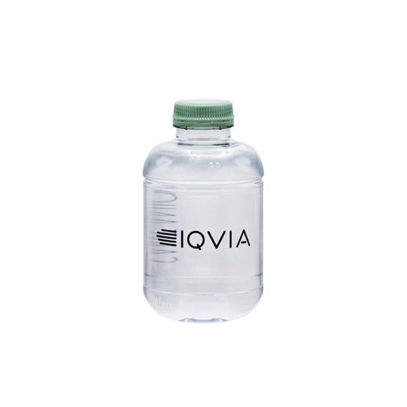 Botella Agua Barcelona rpet 25cl - Impresión 1 color - AGUA EVENTOS